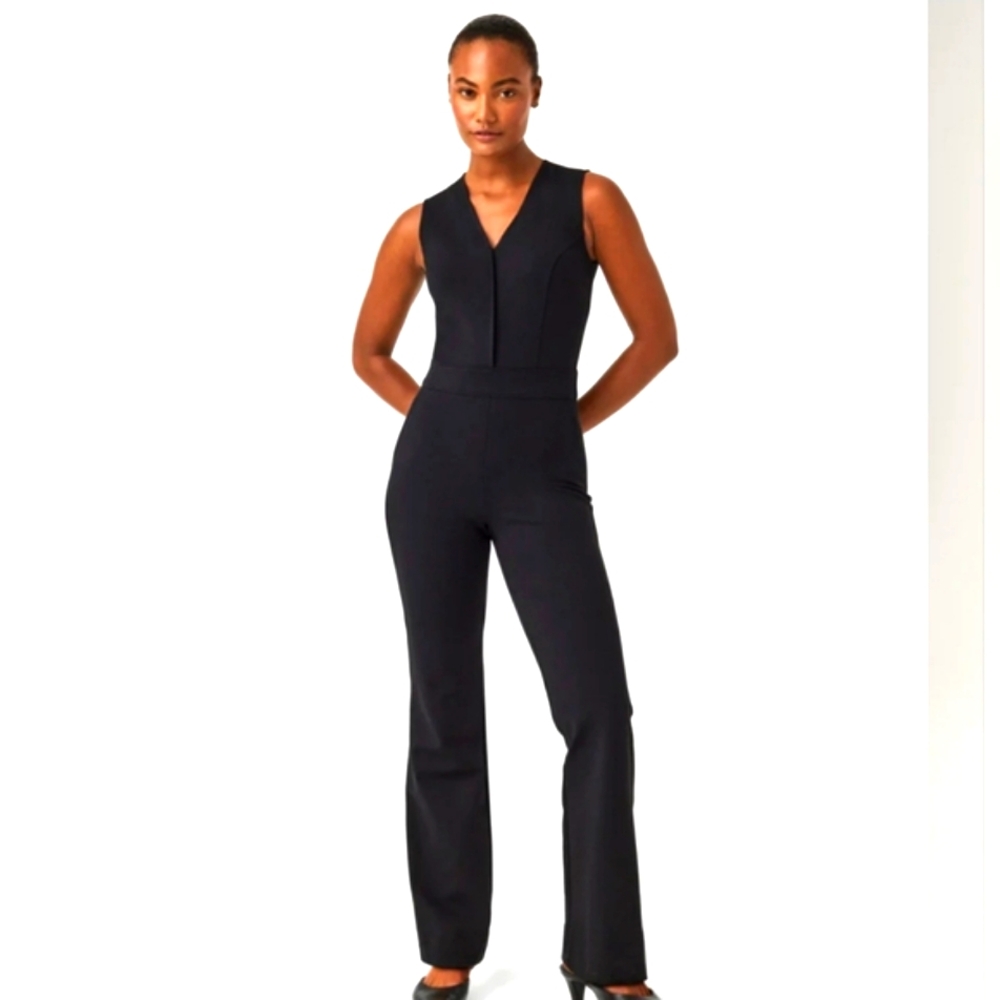 NWT SPANX Perfect Fit Black Jumpsuit * Size Medium